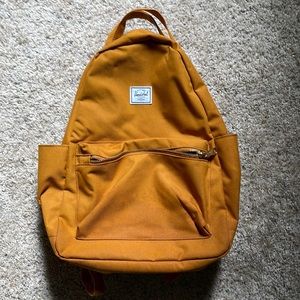Herschel yellow backpack